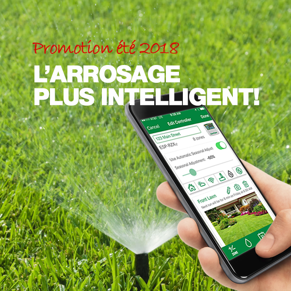 Arrosage plus intelligent!